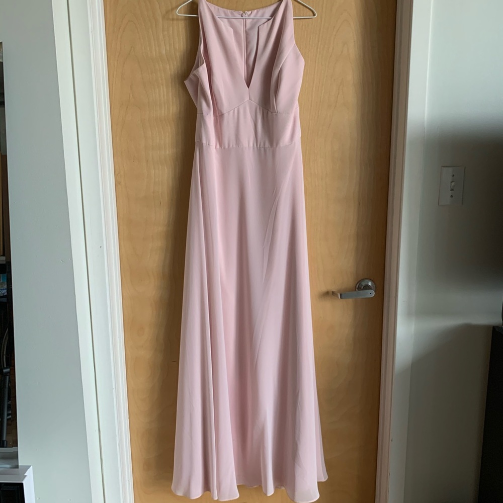 NWT Blush Social Bridesmaids Dress Sz 12 (Fits 8)